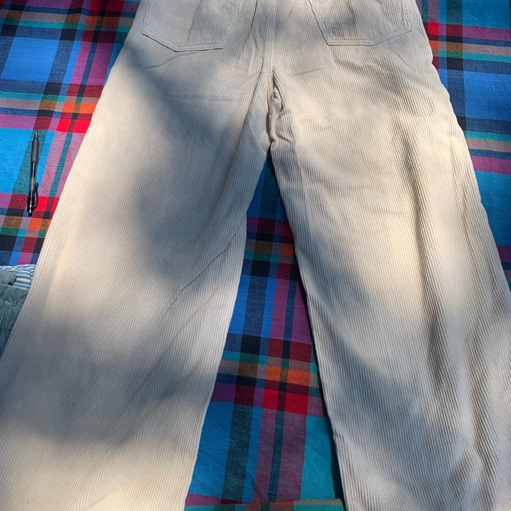 BDG Off-White Corduroy Pants